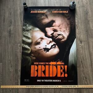 2026 The Bride Official Theatrical D/S Original Movie Promo Poster